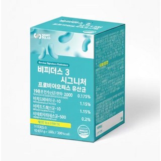 비피더스유산균 3 비피도핏 프로바이오틱스 모유 유래 유산균 17 락토바실러스 가세리 식약청 인증, 60g, 1개