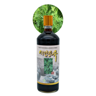 5년숙성 인진쑥청 인진쑥차 사철쑥청 인진쑥 사철쑥 효소 발효액 엑기스, 1개, 700ml