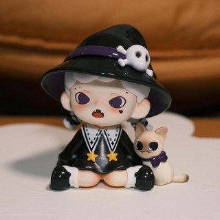 zoraa 搗蛋日記系列二代不能說的祕密盲盒 一代禮物手辦擺件 潮玩具, 1個, 指定款-暗黑女巫