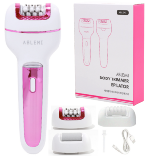 에이블미 바디트리머 모근제거기 왁싱 제모기, BE-AM008