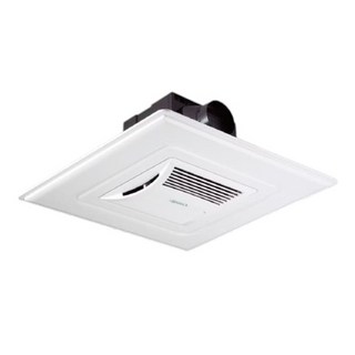 浴室通風扇，高效換氣，靜音節能，簡約時尚，輕鬆安裝，享受乾爽舒適的沐浴體驗, 白色,PB-128DC