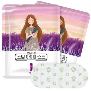 오늘하루 증기 아이마스크 라벤더향, 100개입, 1개