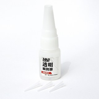 MADWORKS 模型用 透明瞬間膠 極黑瞬間膠 CG-001 無縫 快乾 液態補土, 1個