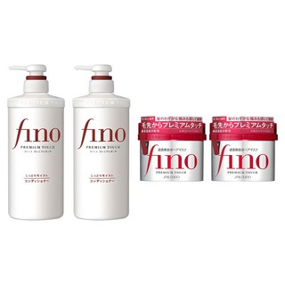 FINO 프리미엄 터치 컨디셔너 550ml + 프리미엄 터치 헤어 마스크 230g, 2세트