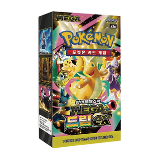 포켓몬카드 메가드림 ex 하이클래스팩 메가 부스터박스 MEGA, 1, 1개
