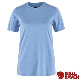 【Fjallraven 小狐狸】女款圓領短袖排汗衣 Abisko Day Hike 運動T恤 北極狐_84106