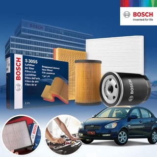 베르나(뉴)(02~10) G 가솔린 에어크리너 오일필터 에어컨필터 3종세트 4L 필요 a2108+o182+s5539 KPT-5610088 cs01030, 1개