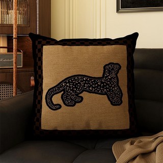 復古輕奢綠色抱枕美式復古抱枕中古風美拉德沙發靠背墊牀頭軟靠枕, 1件, 766