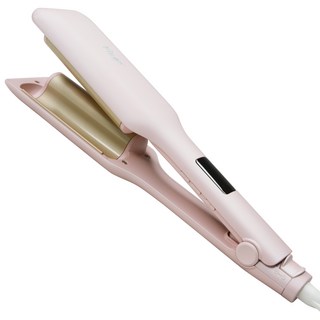 PINGO 品工 Royal K9 外噴式負離子波浪蛋捲夾, 粉色