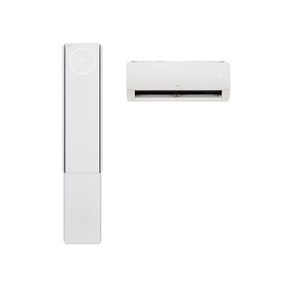 LG전자 1등급 스탠드 투인원 에어컨 18평+6평형 FQ18FV3EE2 기본 설치비 포함, 일반배관형