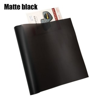 자동차 헤드라이트 필름 라이트 틴트 비닐 시트 스티커 방수 호일 광택 장갑 가지 색상, 03 Matte black_04 40cmx200cm