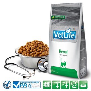 法米納Farmina VetLife獸醫寵愛天然處方糧 VC5 貓用腎臟配方 5kg, 1個