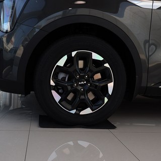 비브랜드(와이앤유)18인치 타이어 홀로그램 휠마스크 스티커 긁힘방지 보호필름 신형 더뉴쏘렌토 MQ4 호환, 실버홀로그램