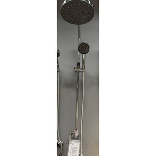 IKEA 蓮蓬頭組附分流器 雨淋掛桿 頂噴式手持式蓮蓬頭組 衛浴設備, 鍍鉻, 1個