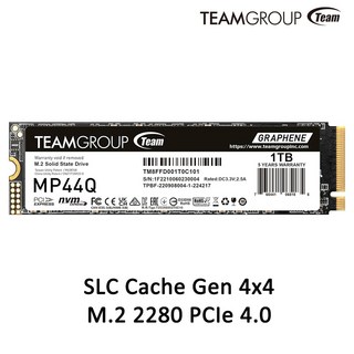 팀그룹 MP44Q SLC Cache Gen 4x4 M.2 2280 PCIe 4.0 NVMe SSD (관부가세포함_미국정품), 1TB