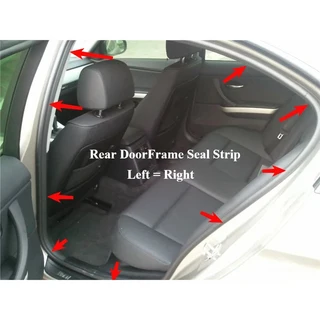 51337258329 BMW F30 투어링용 도어 웨더스트립 씰 프레임, 02 Rear DoorFrame Seal