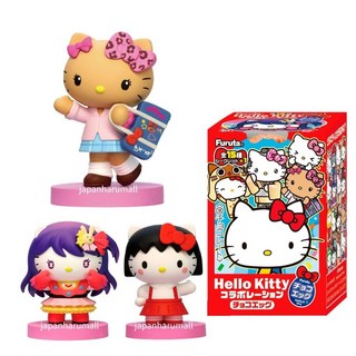 일본 후루타 초코에그 산리오 미니피규어 10개 세트 헬로키티