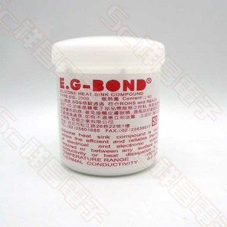 祥昌電子 E.G-BOND EG-1000 矽散熱膏 導熱膏 1KG, 1個