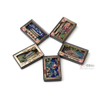 외국인선물 마그넷 냉장고자석 한국전통선물 외국인친구선물, 경북궁(향원정)