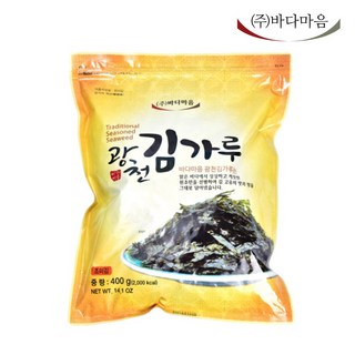 바다마음 광천 김가루 400g 1kg, 김가루400g, 1개