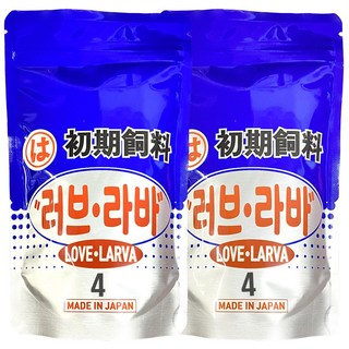 러브라바4호 잘먹는 구피사료 NO1 구피먹이, 70g, 2개