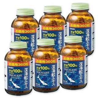 간 건강식품 심해상어 정제어유 오리히로 360정x6개, 360정, 6개