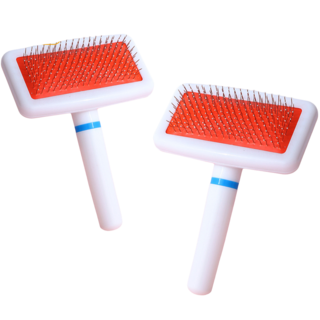 반려동물 털 제거 브러쉬장모단모 공용 강아지빗, 2개, 13*10*5.5cm