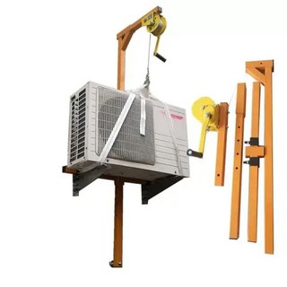 에어컨 실외기 크레인 운반 호이스트 도르래 천장 작업대, B. 13HP 스플릿 프레임 15m 윈치