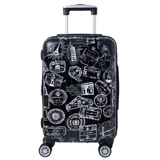 Sunplay 24吋 S4-藝術箱伴系列 防爆拉鏈 可加大 行李箱/旅行箱