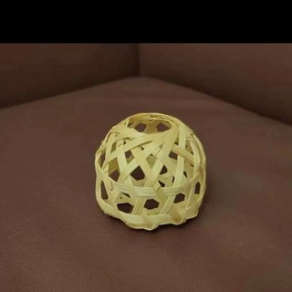 新款熱銷 純手工竹藝吊燈創意小燈籠東南亞餐廳過道客廳陽臺日式個性竹子燈, 小小號燈籠直徑6高5（一對）