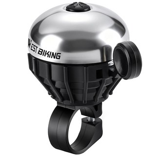 시그니처베이지 자전거 킥보드 벨 경적 YPZ061, 실버