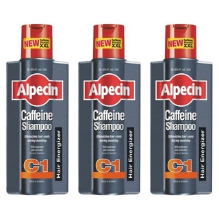 알페신 카페인 샴푸 C1, 375ml, 3개