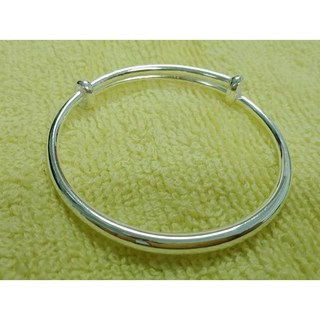 信德良行 光面手環 No.169 兒童小孩彌月禮 999純銀手鍊 平安手鐲 皇家典藏