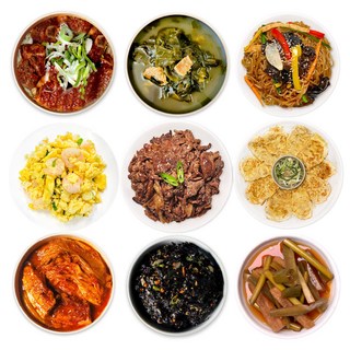 집밥연구소 한번결제로 한달 4주 주1회 정기배송 기본세트 반찬세트 부모님 선물 가정식 수제 반찬 간편 정기식단, 1세트, 5kg