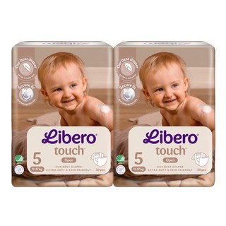 리베로 기저귀 터치 밴드형 5단계 30매 2팩, 60매