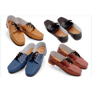 【宣羿】典雅高雅男士帆船鞋 - 金紙/紙紮