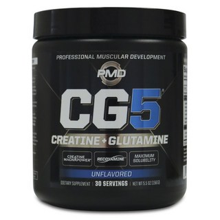 PMD SPORTS CG5 肌酸 + 谷氨醯胺 無味, 1個, 156g