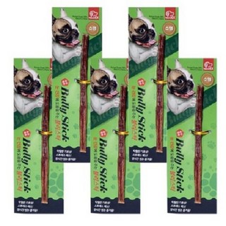 네츄럴이엑스 강아지 불리스틱 간식 소형 5g, 한우, 12개