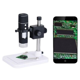 無線顯微鏡 拍照錄影 充電插電 手機平板無線顯微鏡 電子顯微鏡 主機板維修, 1個, WIFI無線顯微鏡 500倍高清200萬, 500