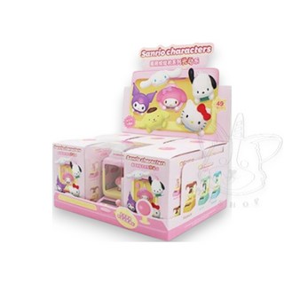 【M.M小舖】三麗鷗搖搖娃娃機系列光動樂盒玩 內含布丁狗、大耳狗、凱蒂貓等經典角色 盲盒設計, 一中盒(請下標6次), 1個