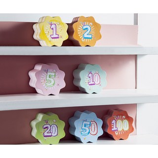 포인트카드 점수카드 보드게임 어린이집 1점 2점 5점 10점 20점 50점 100점, 1개