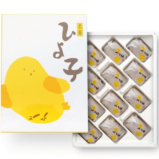 도쿄 명과 히요코 만주 병아리 만주 12개입, 1박스