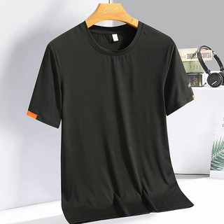 男裝t恤 素t 大尺碼 男生短袖 速乾冰絲短袖T恤
