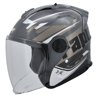 M2R J-X #5 3/4安全帽, 水泥灰