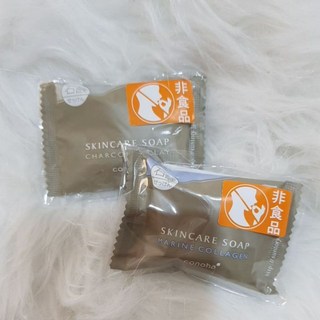 SUNTORY三得利conoha沐予洗顏皂 (親膚/煥采海洋膠原/淨膚洗卸炭泥), 1個, 煥采海洋膠原洗顏皂