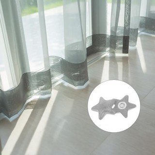 마그네틱 커튼 웨이트 드레이퍼 다리미 샤워 하단 무게추 게인 윈도우 펜던트, 1개