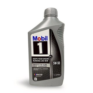 Mobil 1 5W-50 先進全合成機油，保護引擎，延長10 000英里, 946mL, 1個