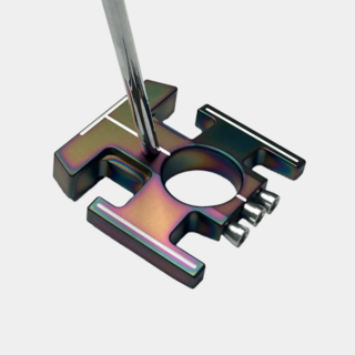 위씨 WE.C 배틀크루저 제로 토크 퍼터 오로라 BC-Z01 국내 생산 2025년, 34, 이오믹 블루, 블랙샤프트