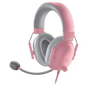 Razer 雷蛇 BlackShark V2 X 黑鯊 有線 電競 V2X 耳機 麥克風 耳麥 抗噪 耳罩式, 粉晶