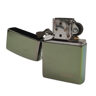 Zippo 28129ZL 燃油式打火機 煤油打火機 變色龍 現貨, 1個, 煙燻銀
